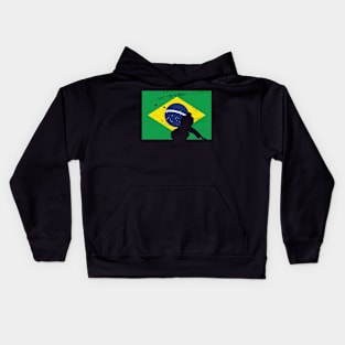 Brazilian Flag - BJJ Kids Hoodie
